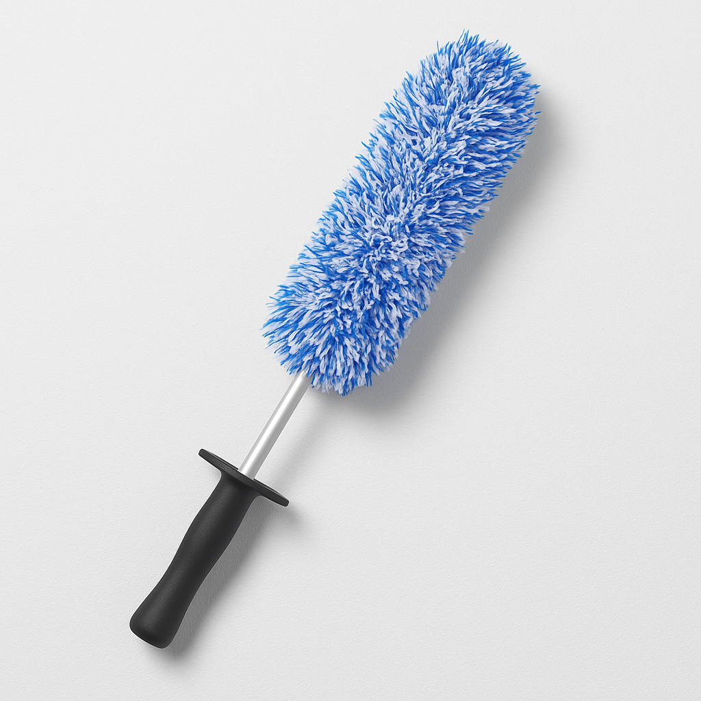 Microfiber Rim Cleaning Brush and Gloves