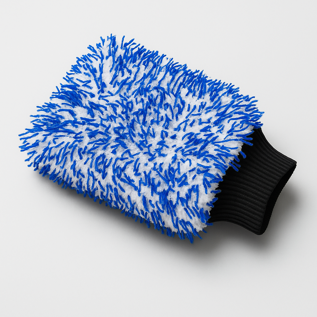 Microfiber Rim Cleaning Brush and Gloves