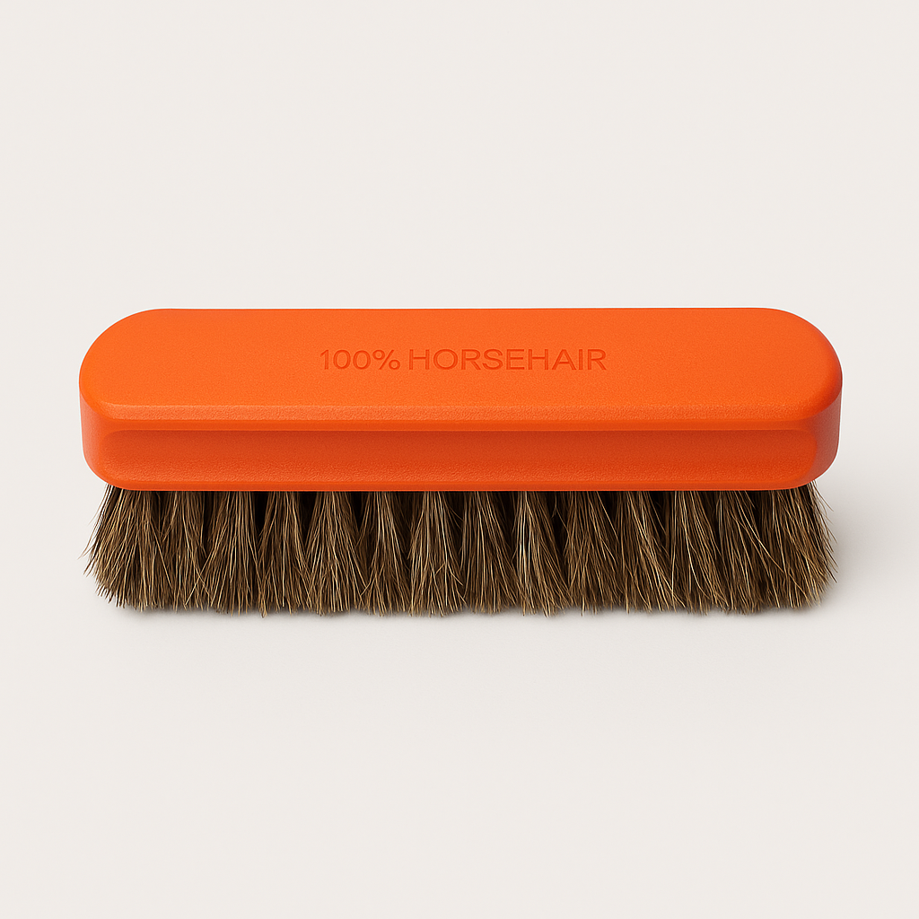 Brosse pour cuir de crin de cheval souple