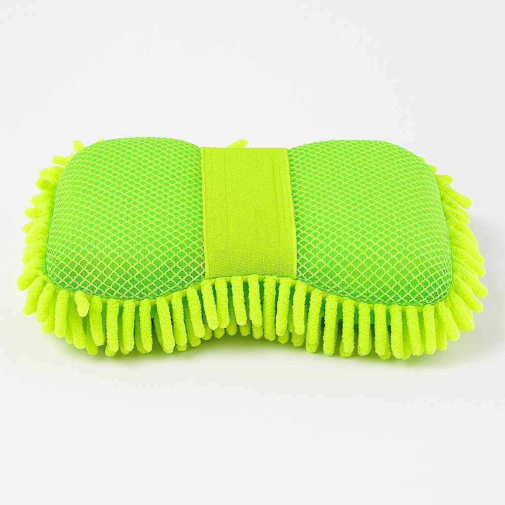Gant de lavage en microfibre
