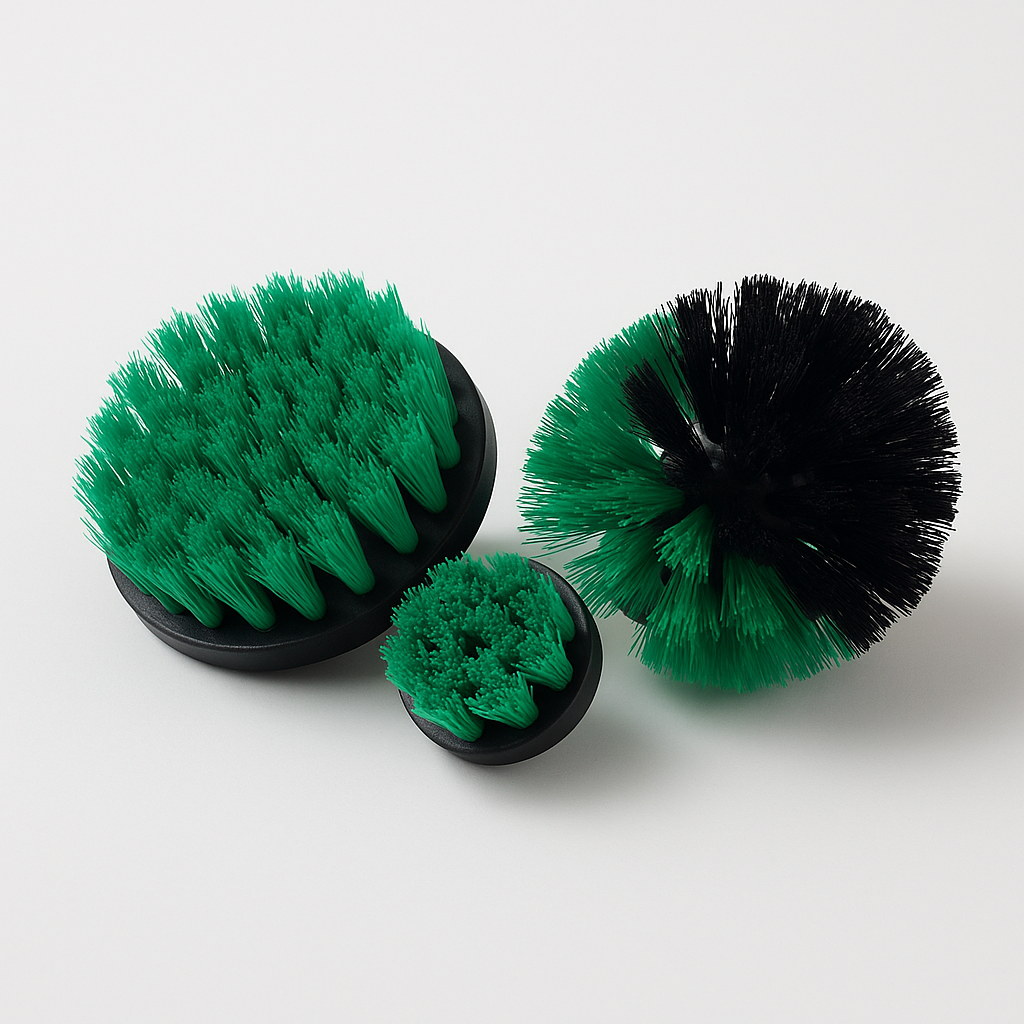 Brosse de nettoyage pour perceuse électrique