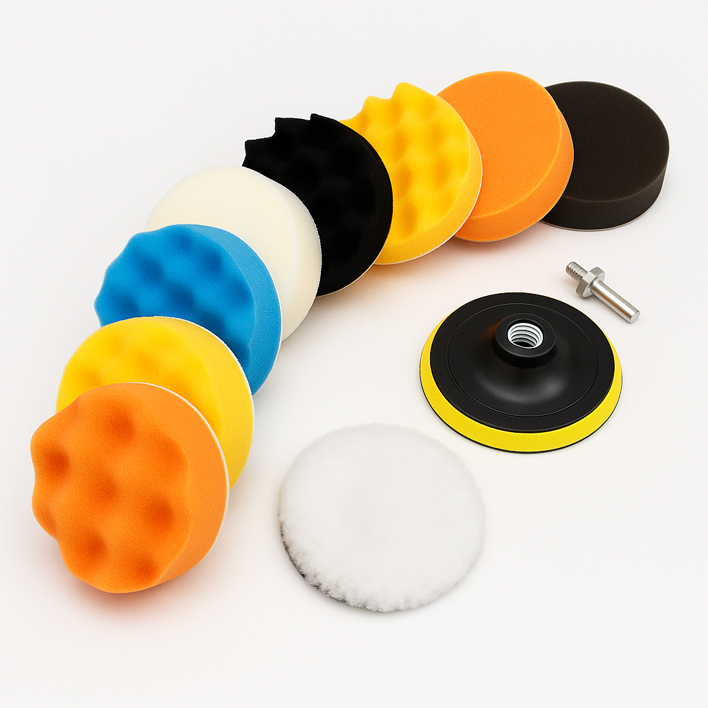 Kit d'éponge de polissage pour voiture