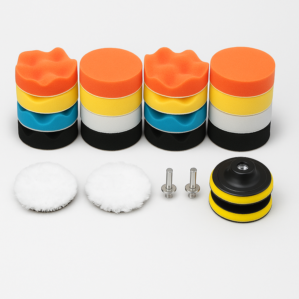 Kit d'éponge de polissage pour voiture
