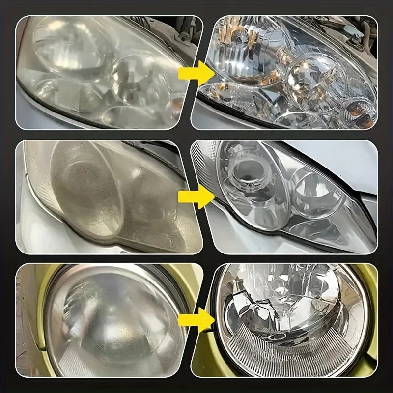 Pate rénovatrice pour phares de voiture