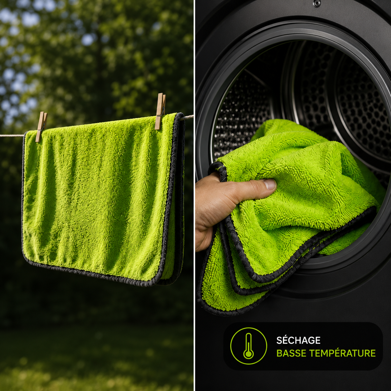 Microfibre de séchage 1400GSM