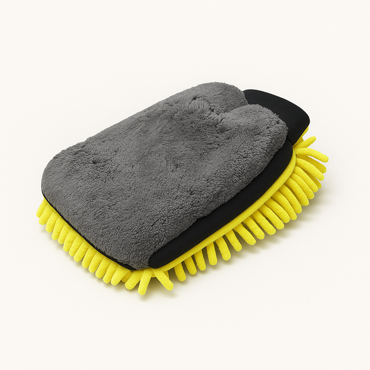 Gant de lavage en microfibre