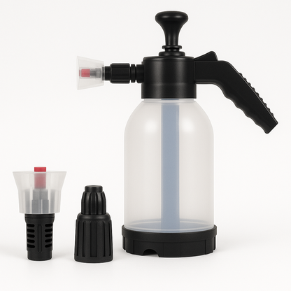 Foaming pressure sprayer