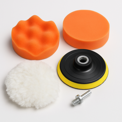 Car Polishing Sponge Kit