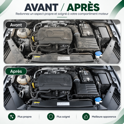 Engine compartment cleaner