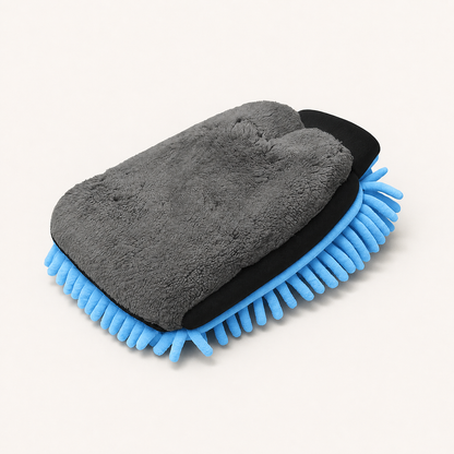 Microfiber wash glove