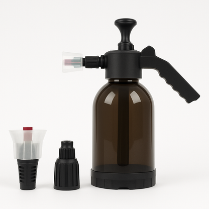 Foaming pressure sprayer