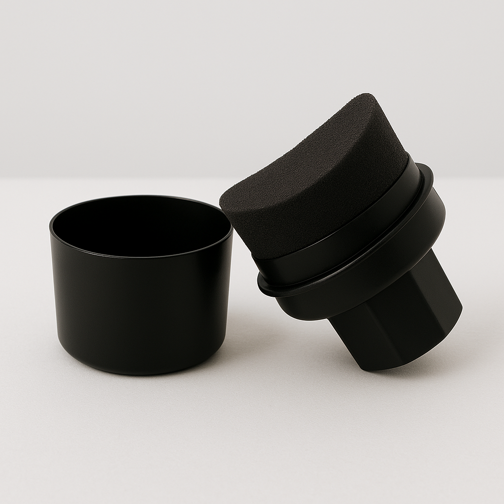 Tire wax sponge