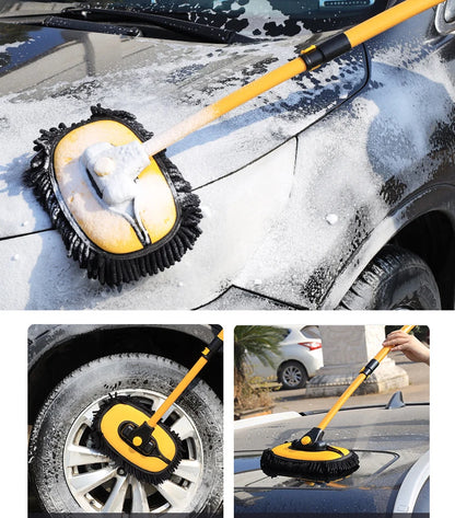 Brosse de lavage télescopique pour voiture