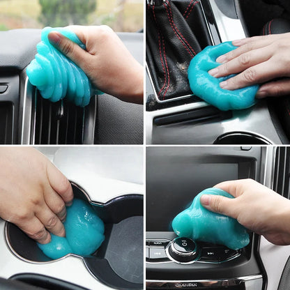 Gel nettoyant poussière pour voiture