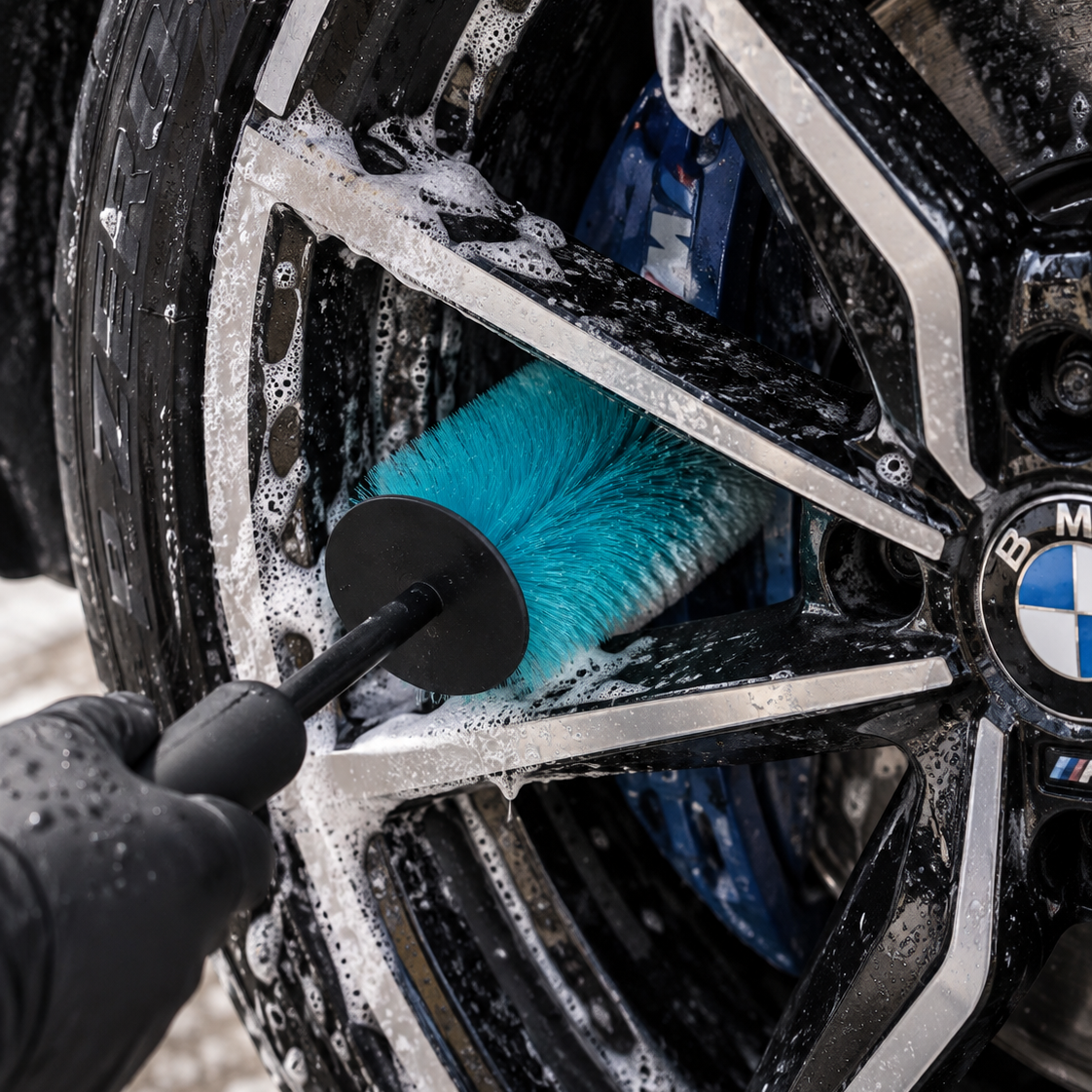 Brosse pour jantes