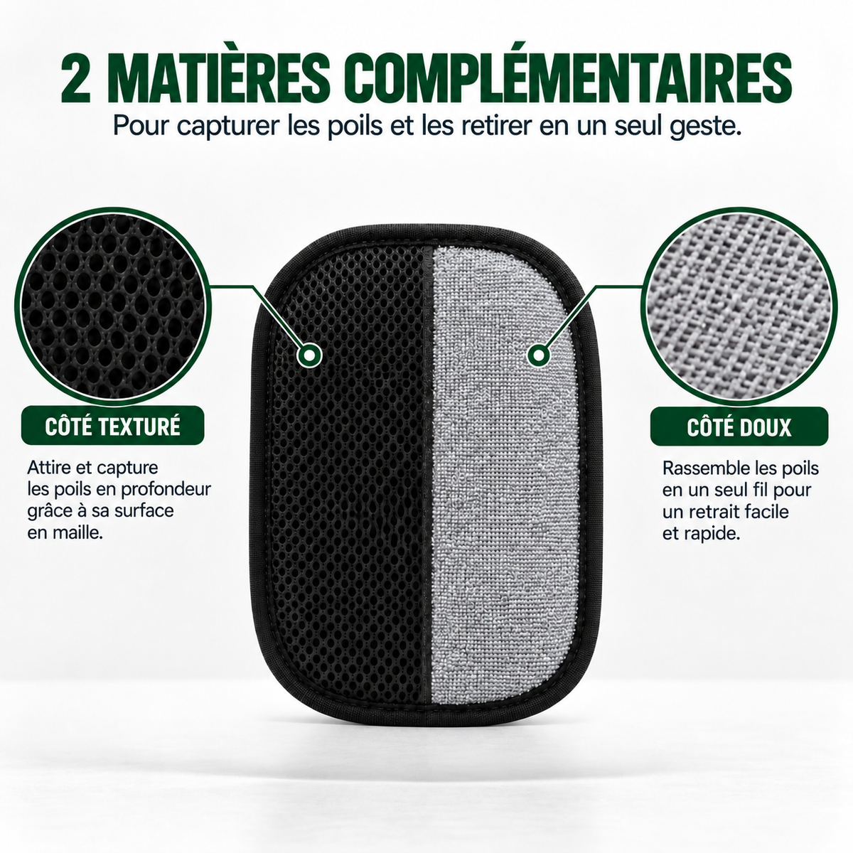 Gant anti-poils animaux