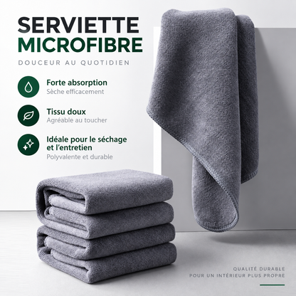 Microfiber wash towel