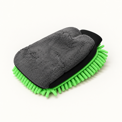 Microfiber wash glove