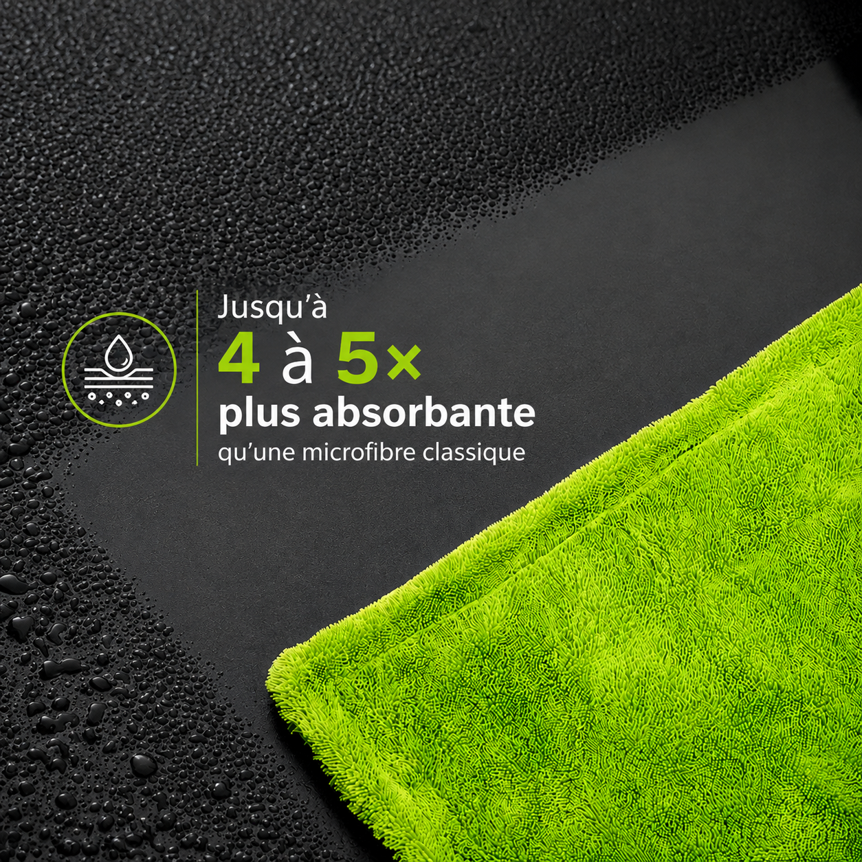 Microfibre de séchage 1400GSM
