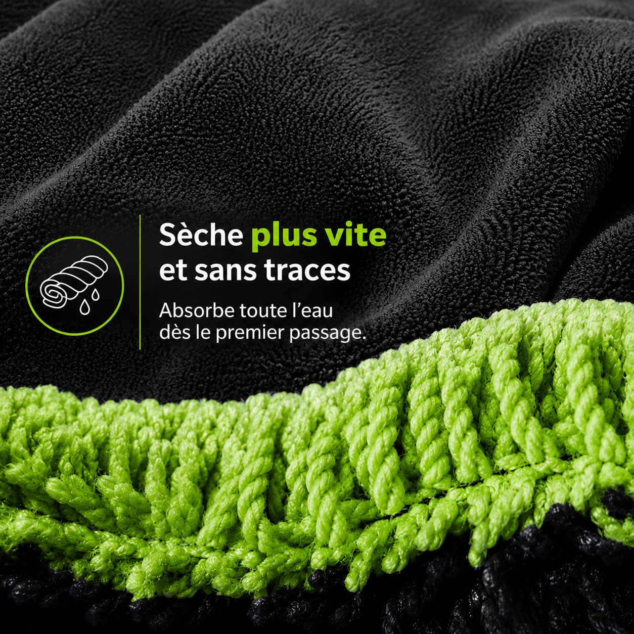 Microfibre de séchage 1400GSM